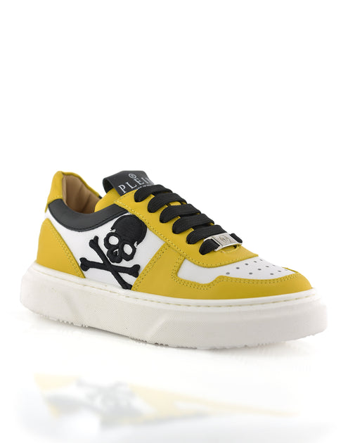 Philipp Plein Box Sole Lace Embroidery Skull Sneakers Multi EU 26 2