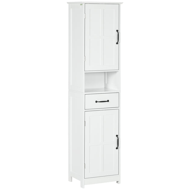 Hivvago Bathroom Storage Cabinet White 2