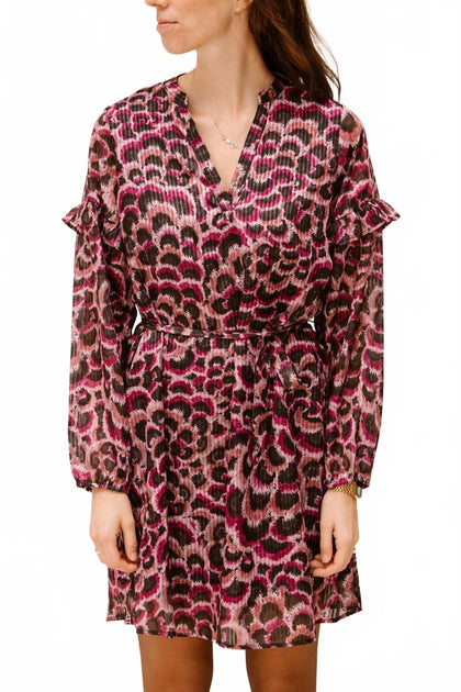 ESQUALO Robe Feather Flow Violet US 8 2