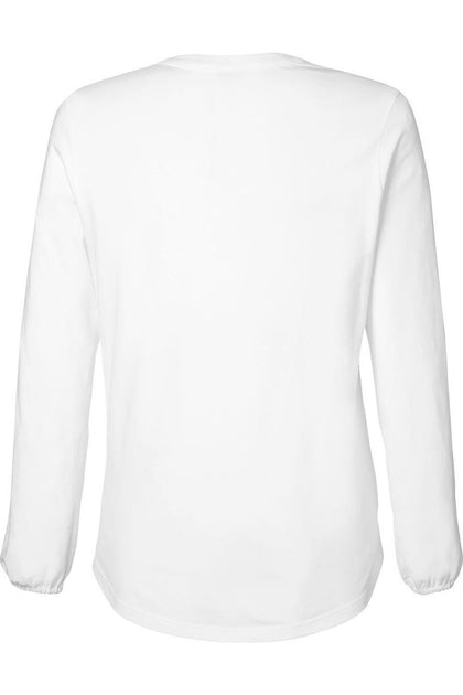 Devon & Jones Raleigh Knit Top White XS 3