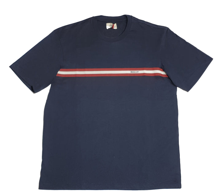 Bally 6233735 T-Shirt Navy Blue XXLarge 2