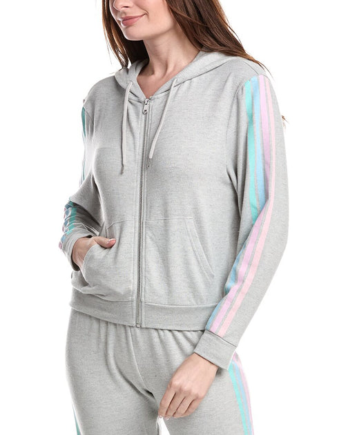 PJ Salvage Roll With It Hoodie Grey Large 2