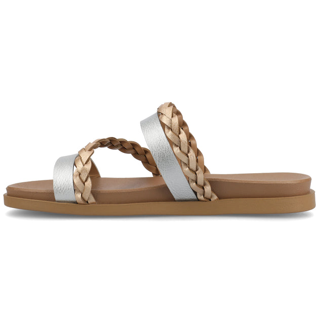 Journee Collection Colette Sandals Green US 12 3
