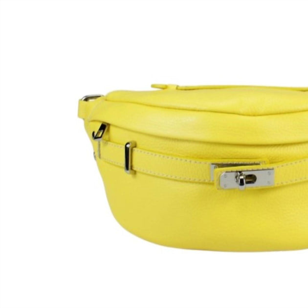 Two Amicis Hands Free Kelly Belt Bag Yellow One Size 3