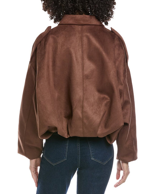 Madison Miles Casual Jacket Brown Large 3