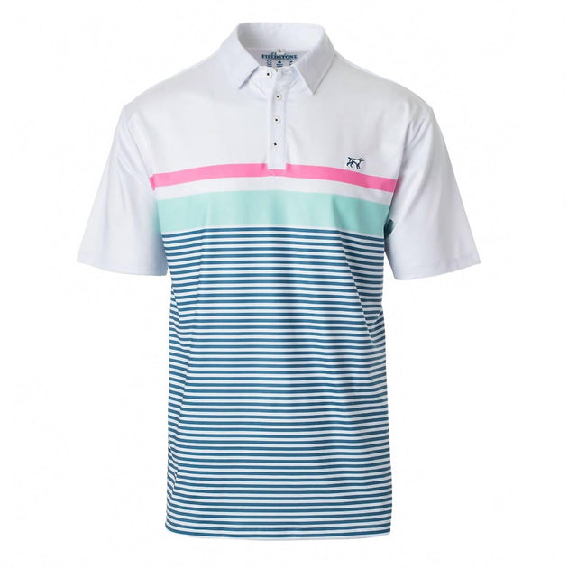 Fieldstone Bogey Polo White Small 2