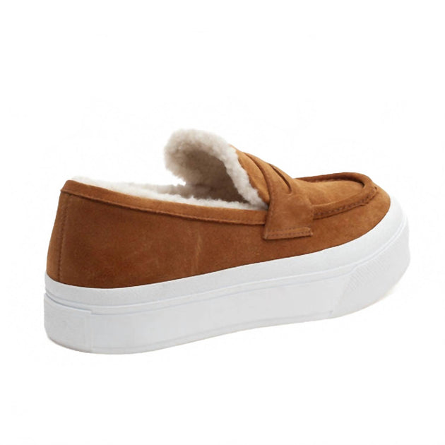 J Slides Giles Slip-On Shoes Brown US 6 4