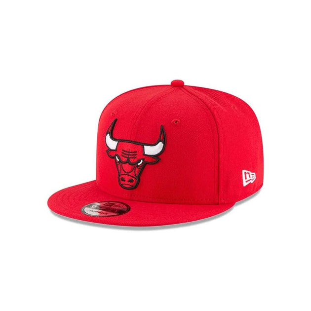 New Era 9Fifty Chicago Bulls Snapback Hat Red 2