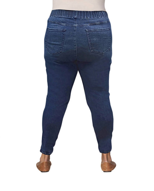 On The Plus Side Plus Jeggings Blue 7
