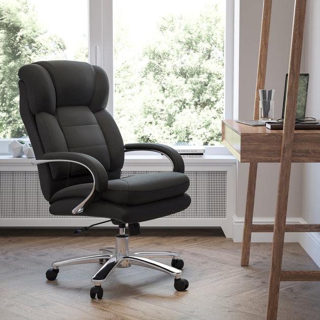 Flash Furniture 24/7 Intensive Use Executive Office Chair Black 3