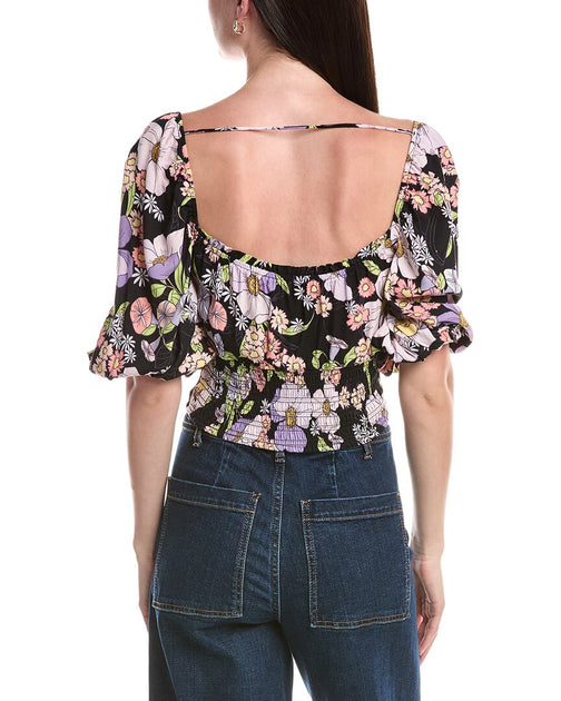 AFRM Waverly Top Black Small 3