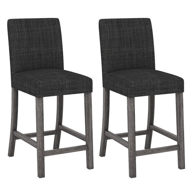 Hivvago Counter Height Bar Stool Brown 3