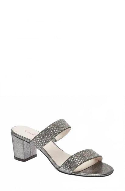 Koko + Palenki Page Sandal Silver US 8.5 3