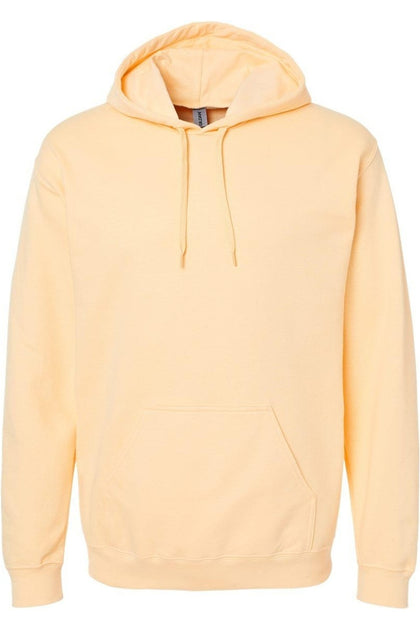 Gildan Softstyle Hooded Sweatshirt Yellow Medium 4