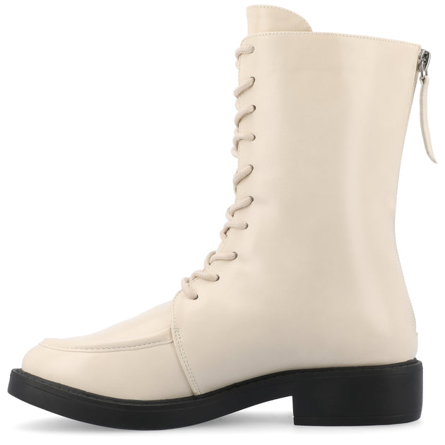 Journee Collection Nikks Booties Beige US 5.5 3