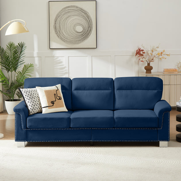 Streamdale 82 Sofa Blue 2