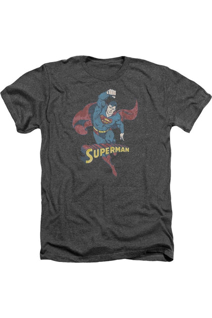 Gildan DC Comics Desaturated Superman Tee Grey XXXL 2