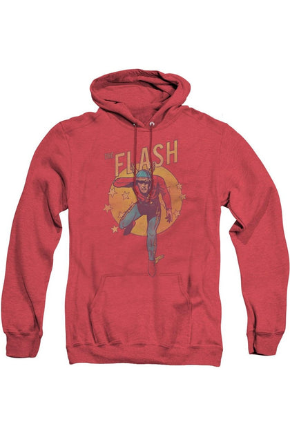 Gildan DC Comics Flash Circle & Stars Kapuzenpullover Pink XL 2