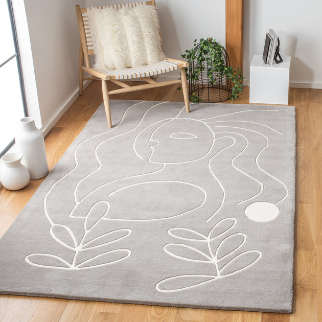 Safavieh FTV111 Area Rug Grey/Ivory 2