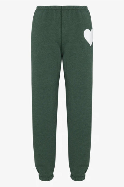 SPRWMN Heart Sweatpants Grün XSmall 4