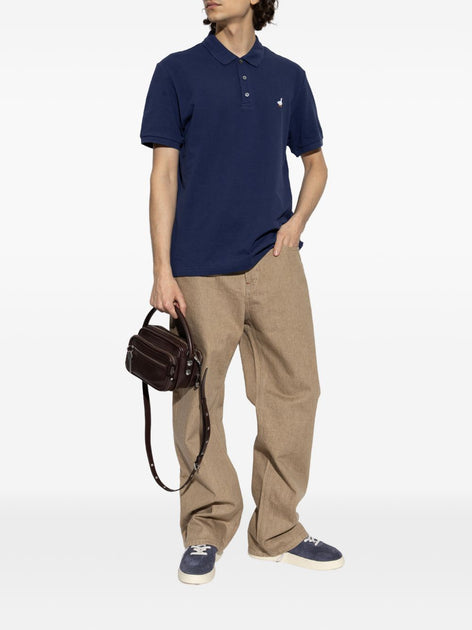 Moschino Polo Shirt Blue EU 48 3