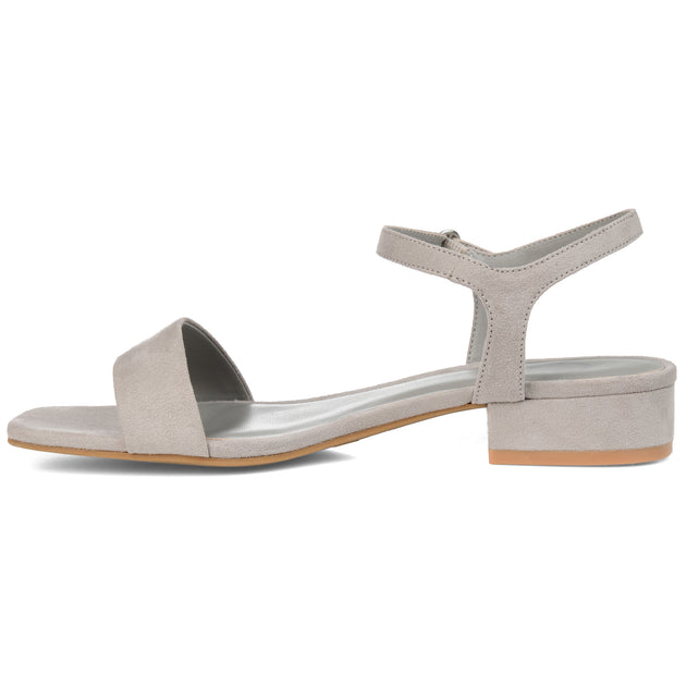Journee Collection Beyla Sandalen Rot US 9 3