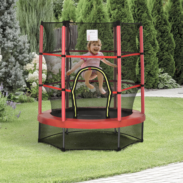 Hivvago 5FT Kids Trampoline Multicolor 6