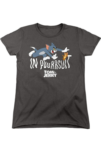 Gildan Tom And Jerry Movie T-Shirt Grey Medium 2
