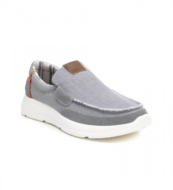 Xti Men's Canvas Loafers Grey US 11 2