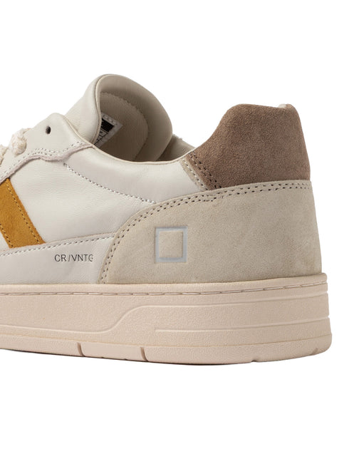 D.A.T.E Court 2.0 Vintage Calf Sneakers Beige EU 44 4