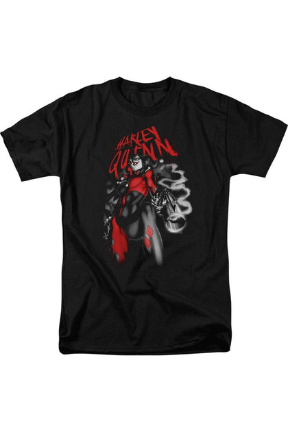 Gildan Batman Down The Barrel T-Shirt Schwarz Medium 2