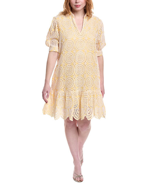 Jude Connally Tierney Mini Dress Yellow XSmall 2