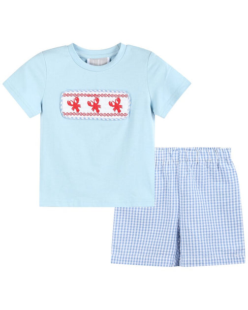 Lil Cactus 2pc Shirt & Short Set Blue US 3T 3