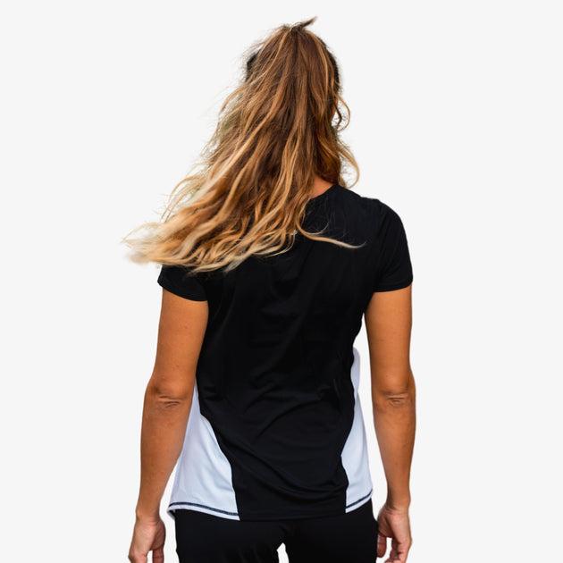 Calypsa Side Split Tie Up Tee Multi XSmall 3