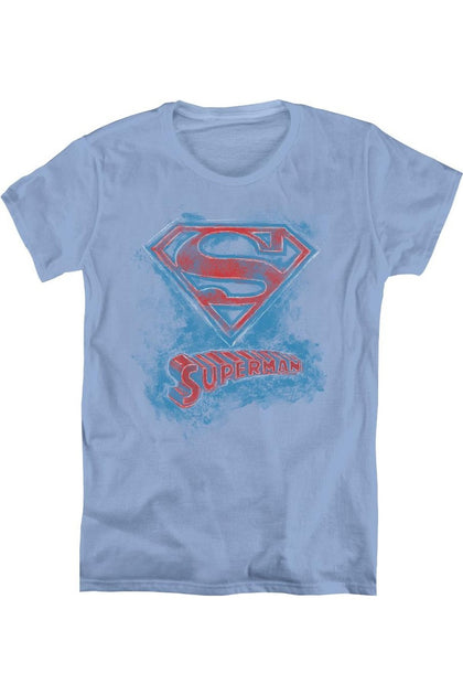 Gildan Superman Sketchy Short Sleeve T-Shirt Blue XL 2