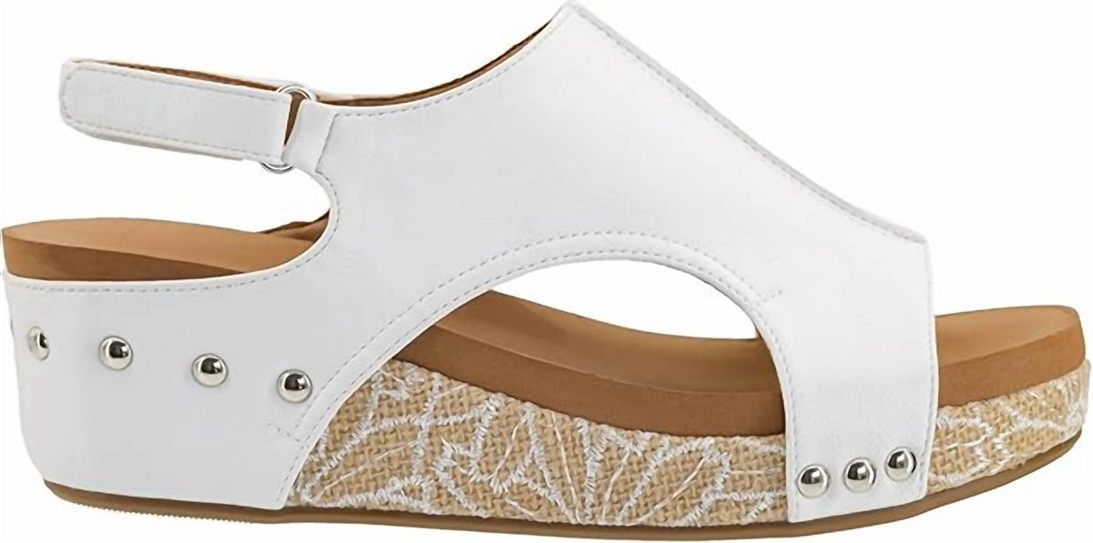 Corkys Footwear Volta II Wedge White US 9 2