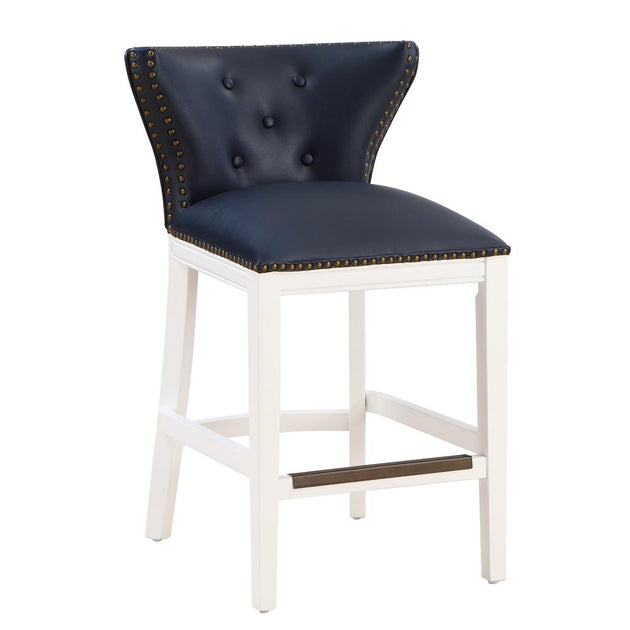 Comfort Pointe Marco Counter Stool Midnight Blue 2