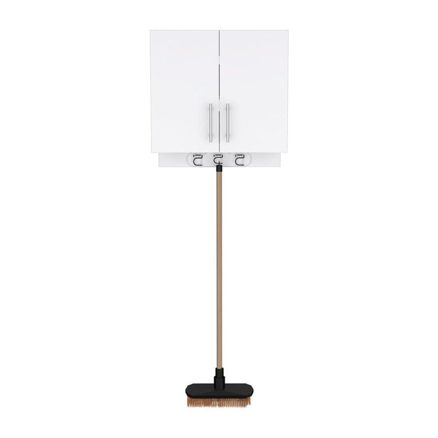 DEPOT E-SHOP Albany Wall Mounted Cabinet White 2