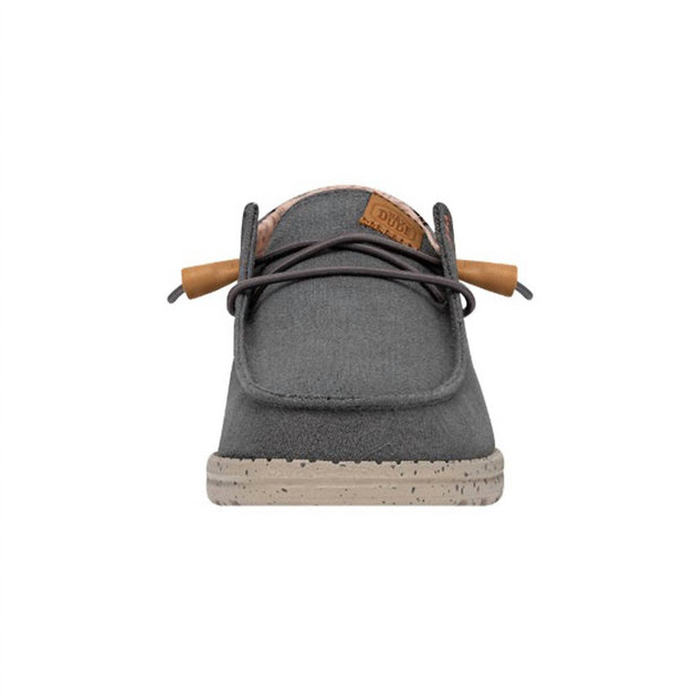 Hey Dude Wendy Youth Canvas Sneakers Grey US 10 3