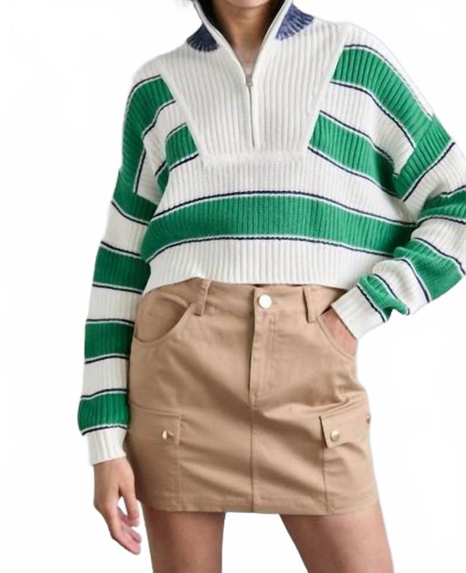STAUD San Carlos Skirt Brown US 8 2
