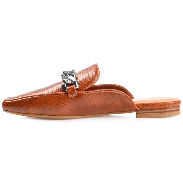 Journee Collection Hazina Mule Brown 9.5 3