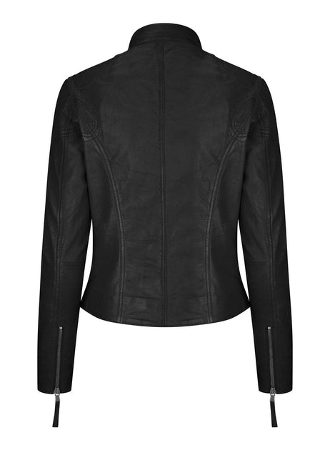 TruClothing Vintage Biker Jacket Grey Large 4