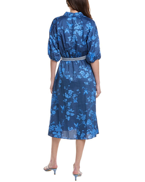 Marella iBlues Catena Shirtdress Blue US 2 3
