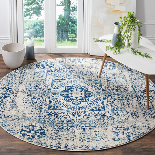 Safavieh Evoke Area Rug Ivory/Blue 4