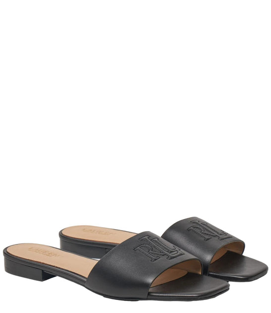 Ralph Lauren Everley Slide Sandals Black US 8 3