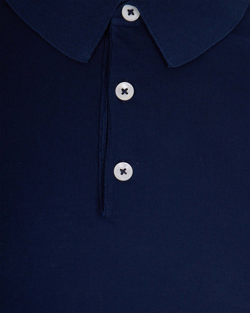 Eleventy Polo Shirt Navy Blue XL 4