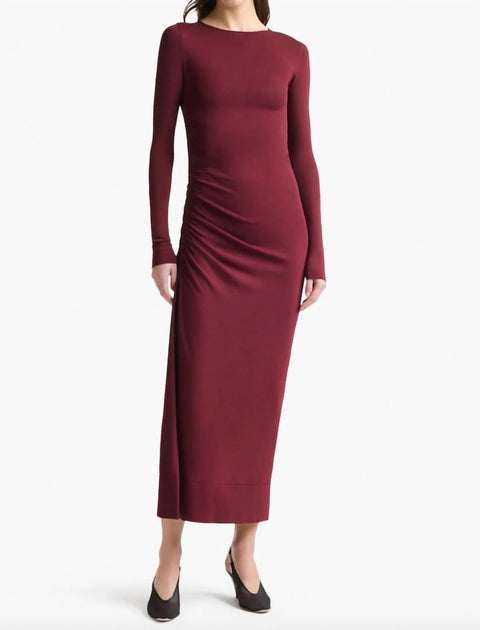 Altuzarra Robb Dress Red Medium 3