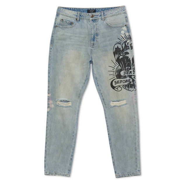 Ed Hardy Eagle Slim Taper Jean Blue US 32 2