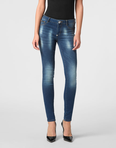 Philipp Plein Jeggings Blue 31 6