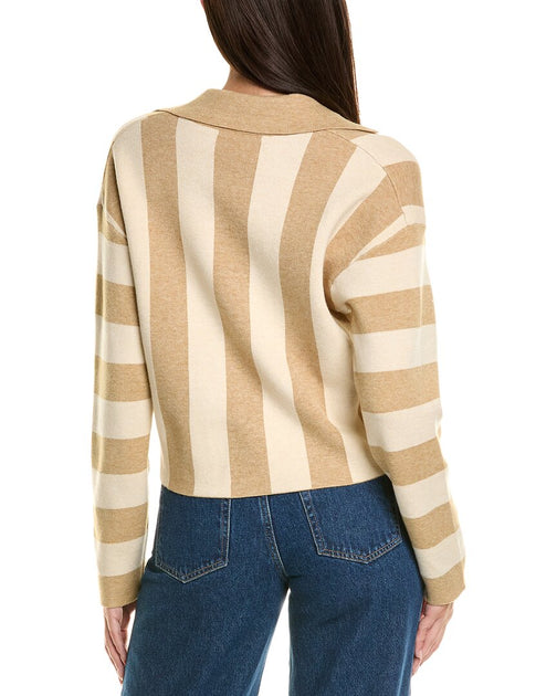 CELESTINE SEI Cardigan Beige Large 5